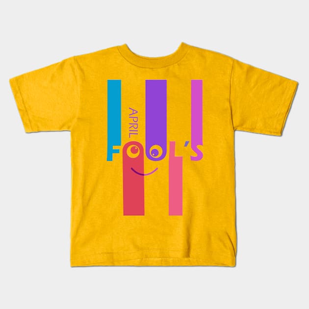 April fools Kids T-Shirt by Capturedtee